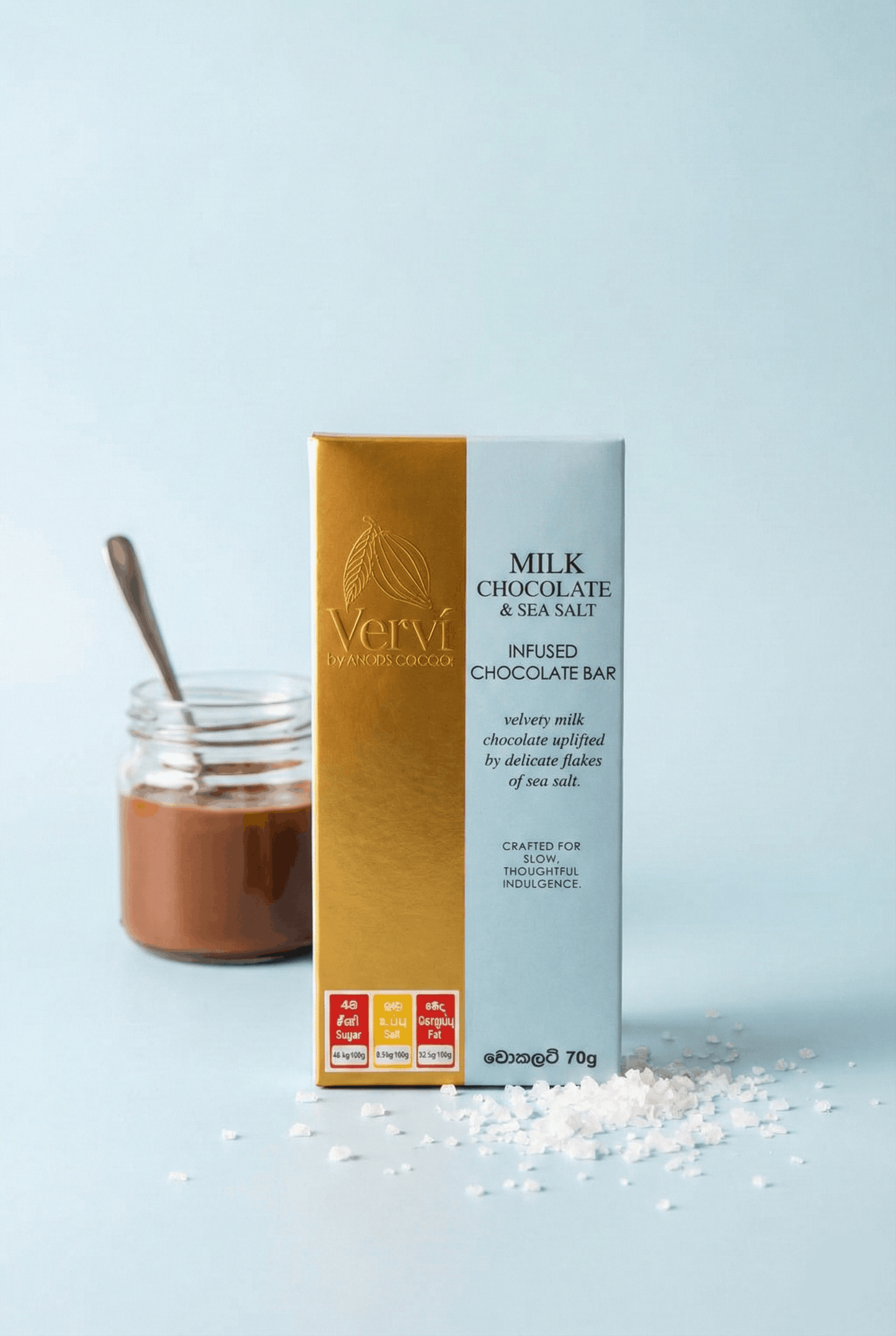 Vervi Milk Chocolate & Sea Salt