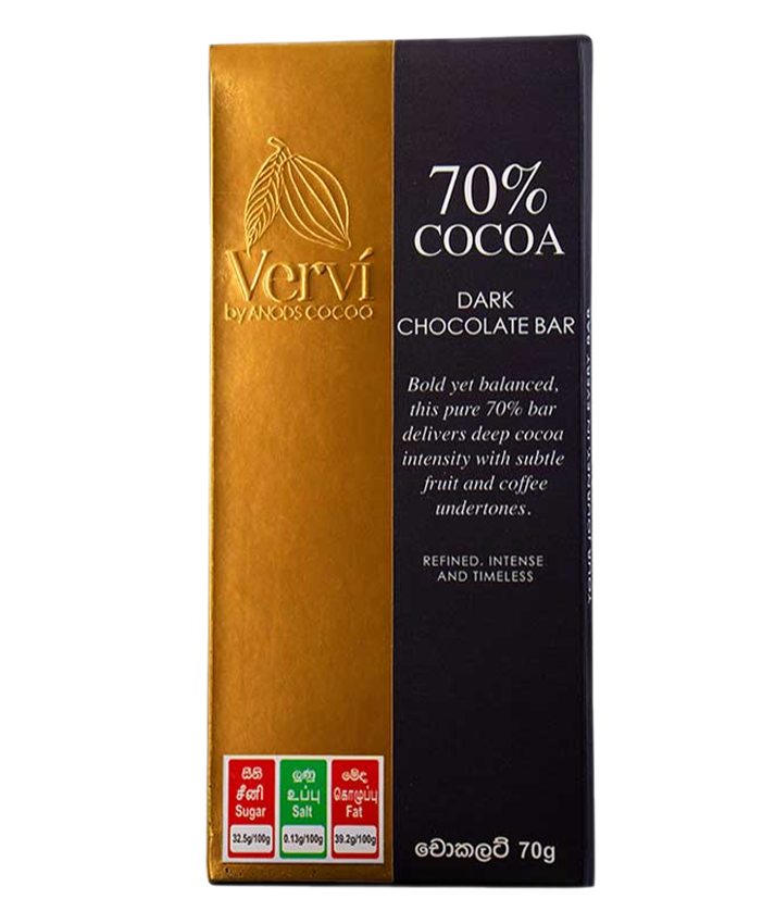 Vervi Dark Chocolate Bar