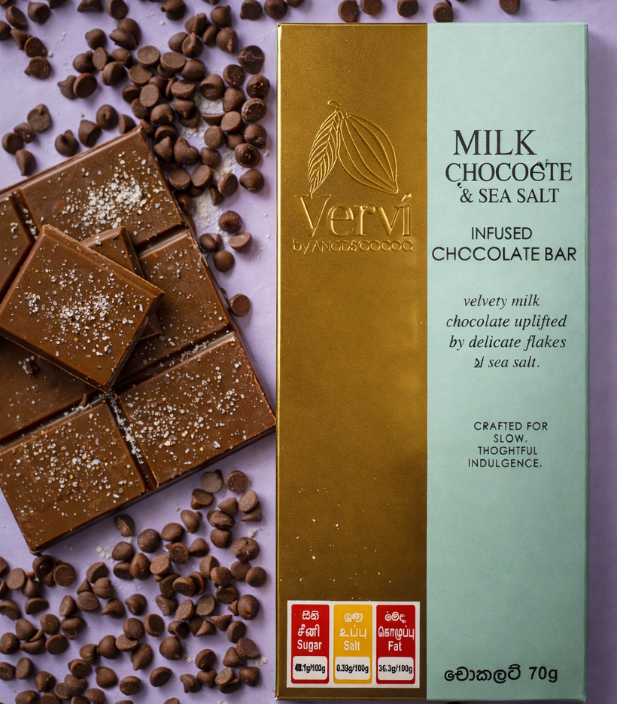 Vervi Milk Chocolate & Sea Salt